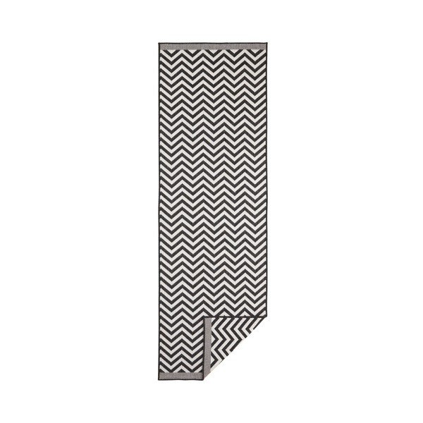 Črno-krmna dvostranska zelo odporna folija Bougari Twin Supreme Mismo, 80 x 350 cm-image-3