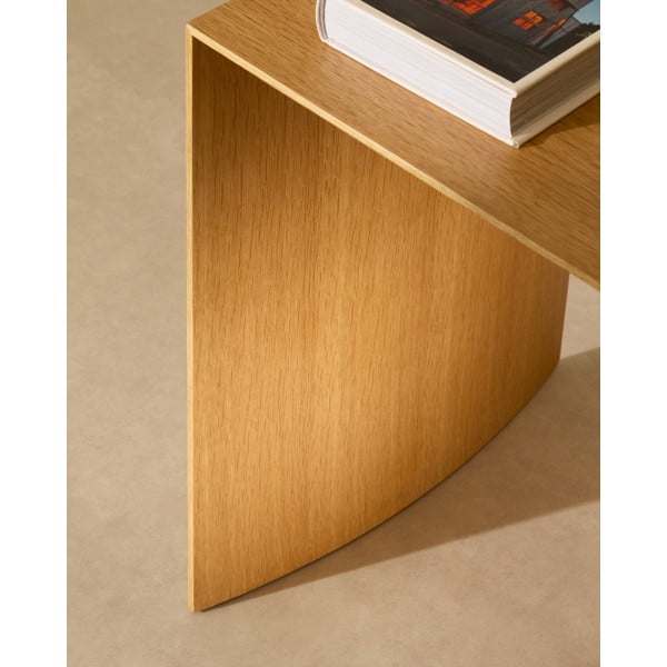 Mizica v hrastovem dekorju v svetli naravni barvi 45x90 cm Litto – Kave Home-image-2