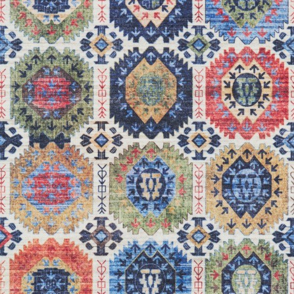 Pisana preproga z visoko vsebnostjo bombaža Nouristan Kilim Masin 120 x 170 cm-image-4