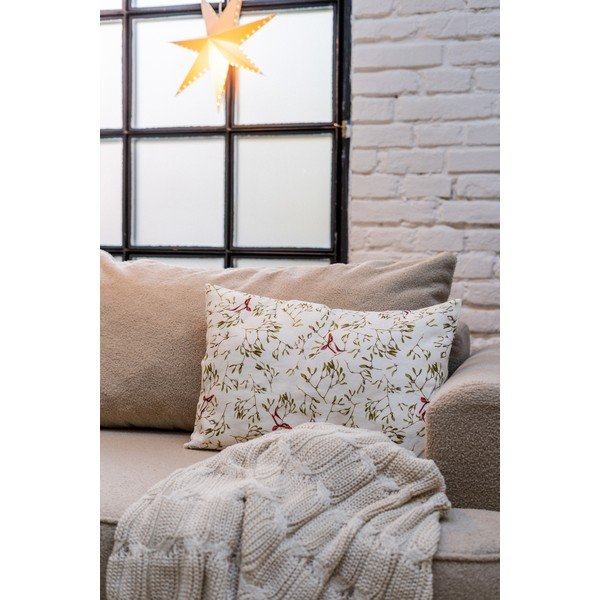 Prevleka za blazino z božičnim motivom 40x60 cm – Linen Tales-image-1