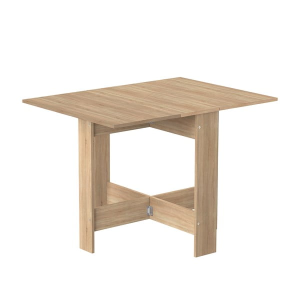Raztegljiva jedilna miza v hrastovem dekorju 76x28 cm Papillon – TemaHome-image-3