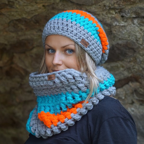 Ročno kvačkana kapa DOKE Jason-image-1