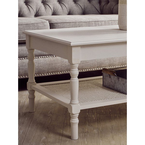 Bela klubska mizica 60x120 cm Heritage – Premier Housewares-image-2