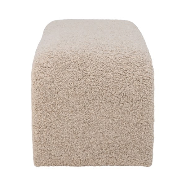 Kremno bela klop iz tkanine bouclé Bobbie – Bloomingville-image-4