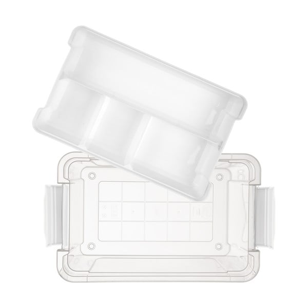 Plastična škatla za shranjevanje s pokrovom 35x23x17 cm Multi Stormax – Orion-image-2