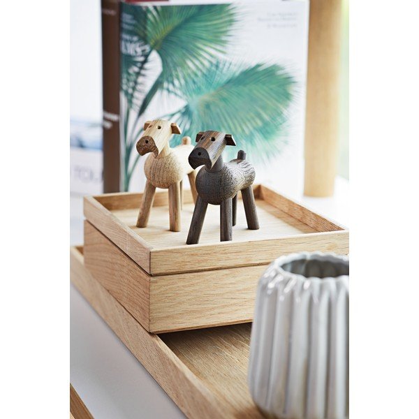 Kipec iz masivnega hrasta Kay Bojesen Denmark Tim Smoked-image-3