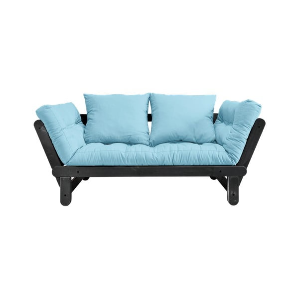 Raztegljiv kavč Karup Design Beat Black/Light Blue