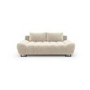 Bež žameten raztegljiv trosed Windsor & Co Sofas Cirrus