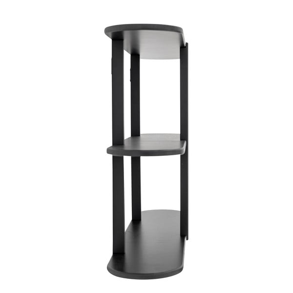 Črna večnivojska polica 80 cm Vicente – Bloomingville-image-3