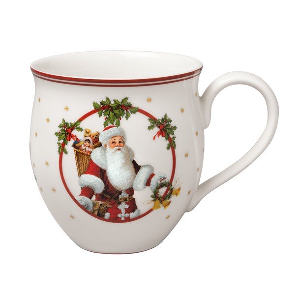 Bela porcelanasta skodelica Villeroy&Boch Santa And Deer-image-2
