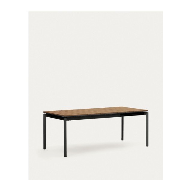 Aluminijasta vrtna miza 90x140 cm Canyelles – Kave Home-image-4