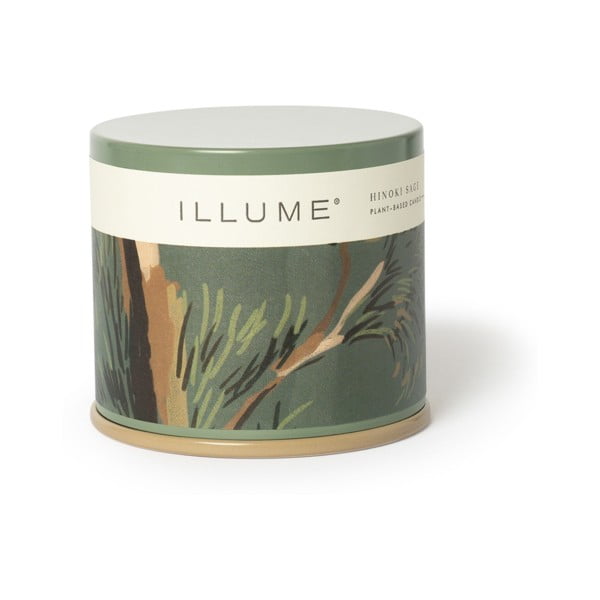 Dišeča sveča čas gorenja 50 h Hinoki Sage – ILLUME x Bloomingville