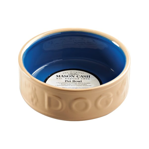 Lončena posoda za pse Mason Cash Blue Cane, ø 15 cm-image-1