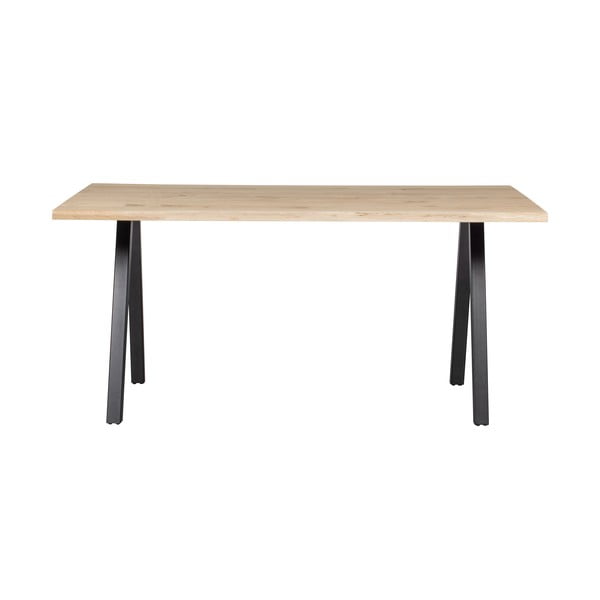 Jedilna miza s hrastovo ploščo WOOOD Tablo, 160 x 90 cm