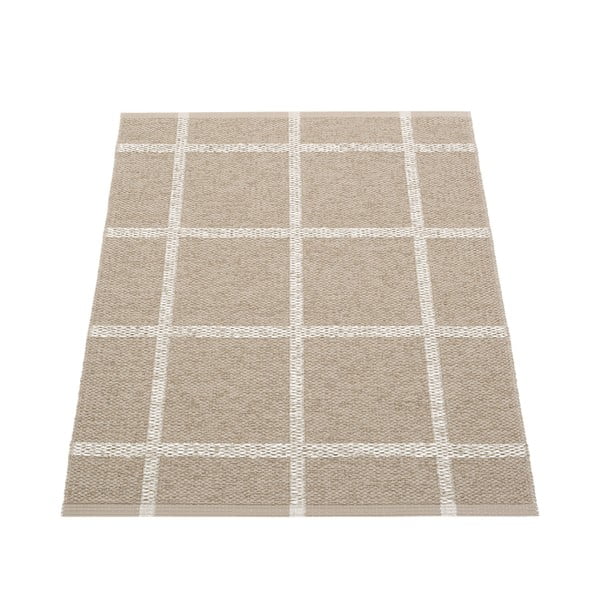 Bež notranja in zunanja preproga 70x100 cm Ada Dark Linen – Pappelina