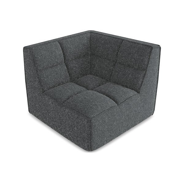 Temno siv modul za sedežno garnituro Kalai – Makamii-image-2