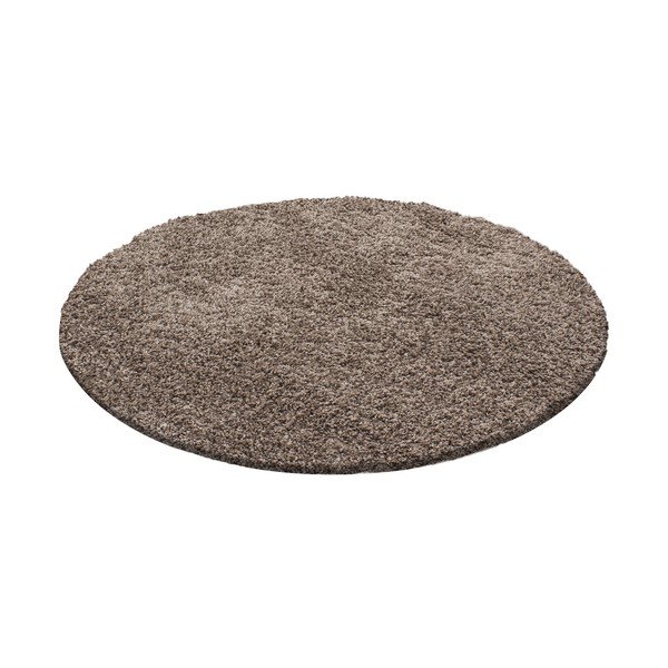 Rjava okrogla preproga ø 120 cm Life – Ayyildiz Carpets