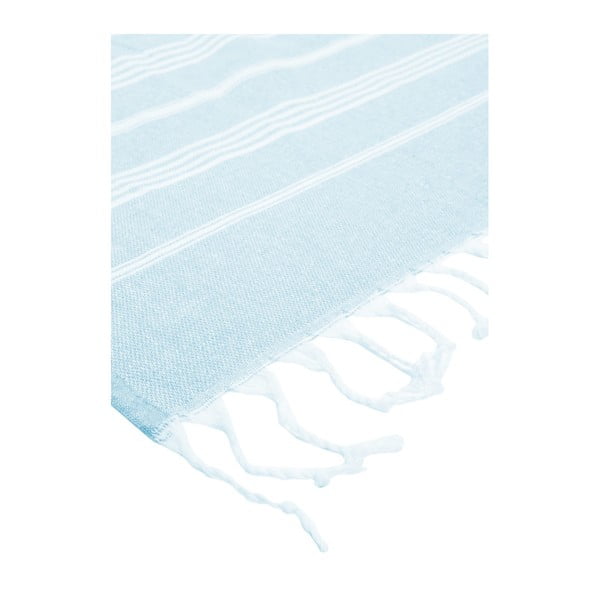 Svetlo modra bombažna brisača Kate Louise Cotton Collection Classic Ice Blue, 100 x 180 cm-image-2