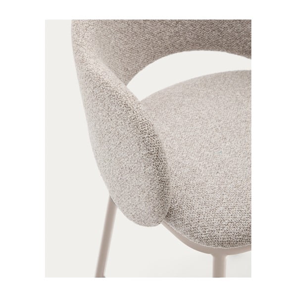 Slonokoščen barski stol (višina sedeža 65 cm) Maina – Kave Home-image-3