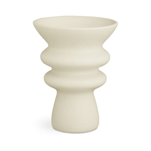 Keramična vaza v kremno beli barvi Kähler Design Kontur, višina 20 cm