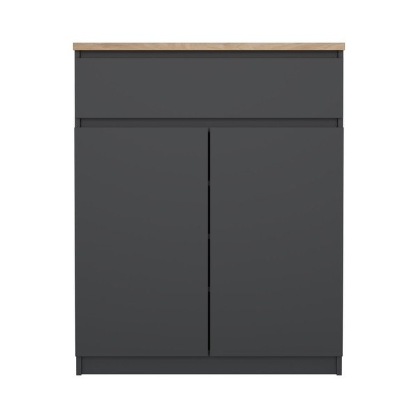 Temno siva komoda 80x100x40 cm Naia – Tvilum-image-3