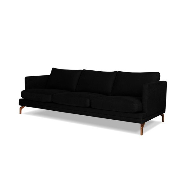 Črna trisedežna zofa Windsor & Co. Zofe Jupiter-image-2