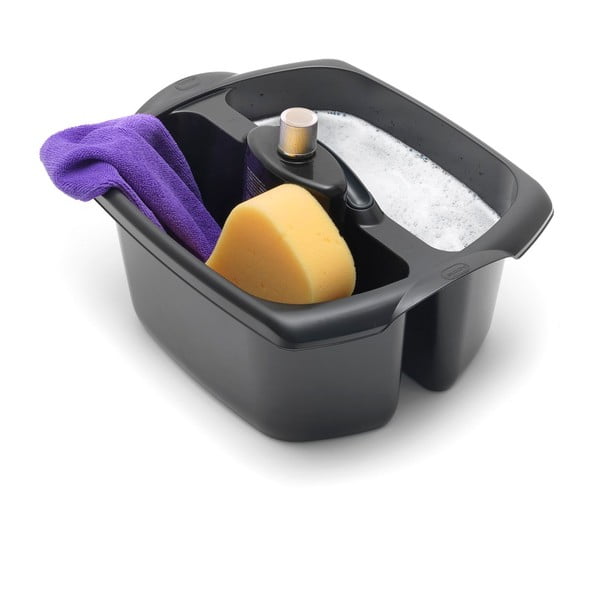 Črno dvojno vedro Addis Caddy-image-2