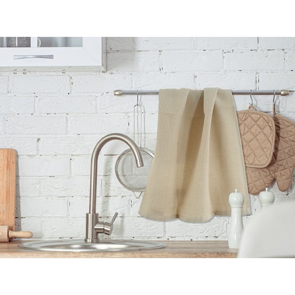 Bombažne kuhinjske krpe v kompletu 3 ks 40x60 cm Wafle – B.E.S.-image-1