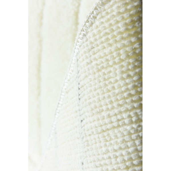 Kremno bela kopalniška preproga 60x100 cm Jungle Leaf – Foutastic-image-2