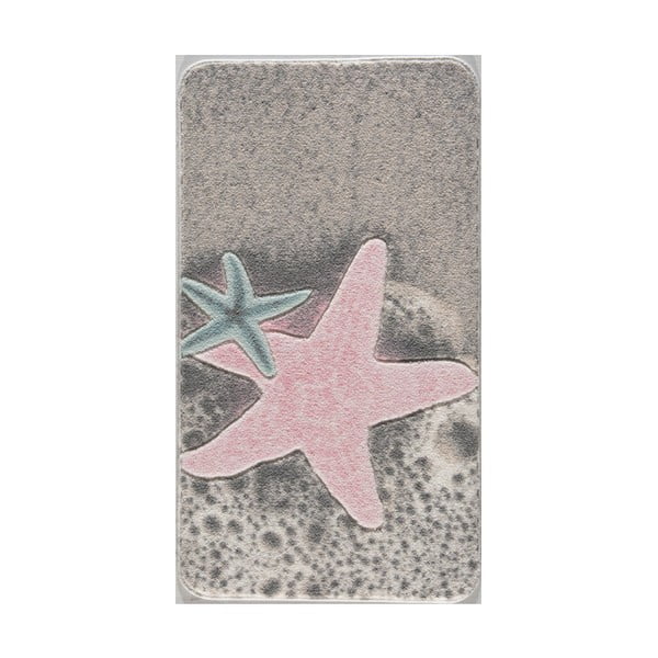 Kopalniška podloga z motivom morske zvezde Confetti Bathmats, 57 x 100 cm