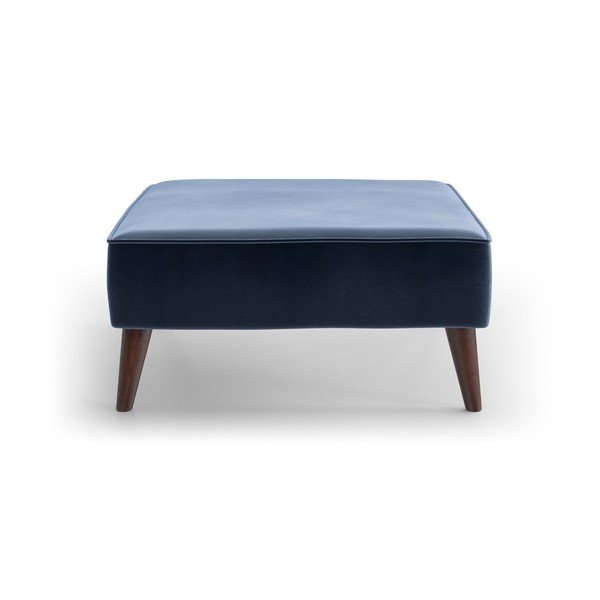 Temno modri žametni tabure My Pop Design Auteuil-image-2