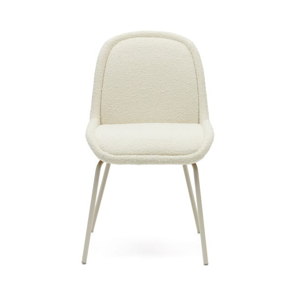 Kremno beli jedilni stoli v kompletu 4 ks Aimin – Kave Home