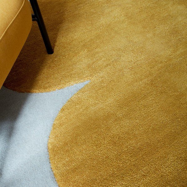Oker rumena ročno tkana volnena preproga 120x170 cm Canvas – Asiatic Carpets-image-2