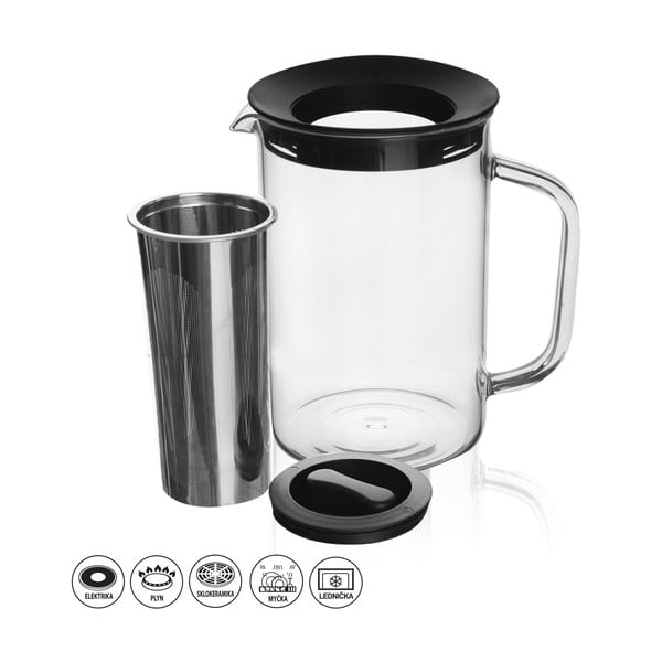 Stekleni čajnik 1,6 l Rachel - Orion-image-3
