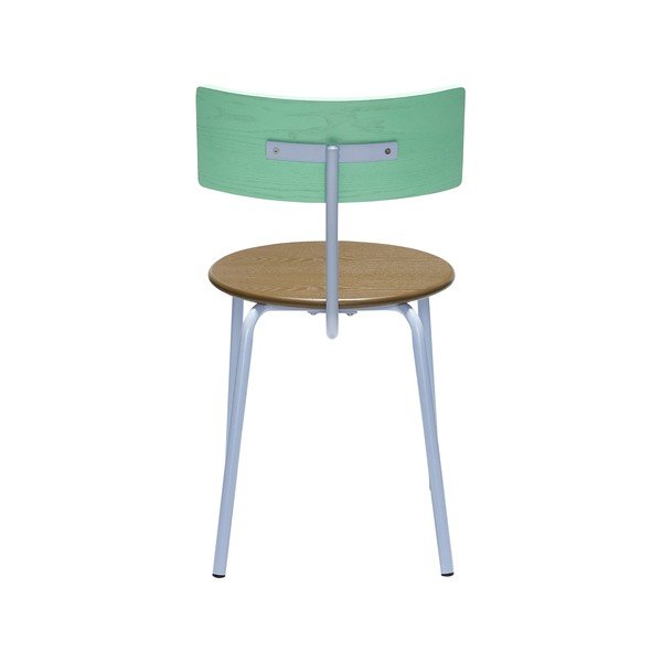 Jedilni stoli v zeleni in naravni barvi v kompletu 4 ks Koi – Hübsch-image-2