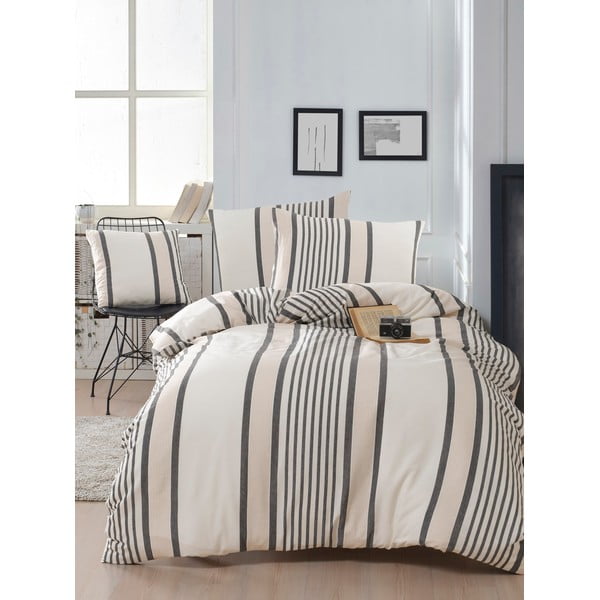 Bež enojna posteljnina 140x200 cm Astana – Mijolnir