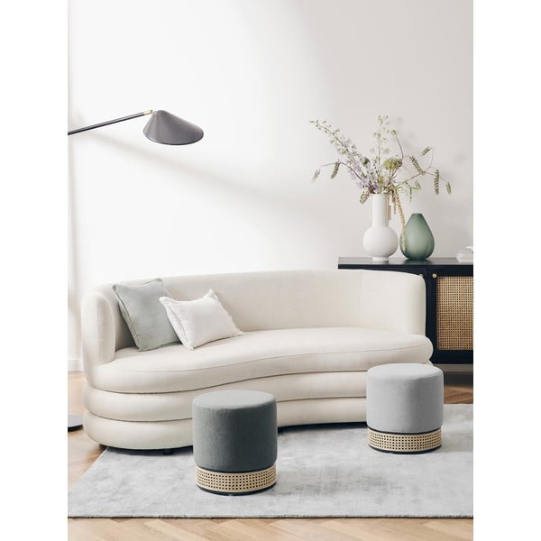 Temno zelen puf Westwing Collection Mara-image-4