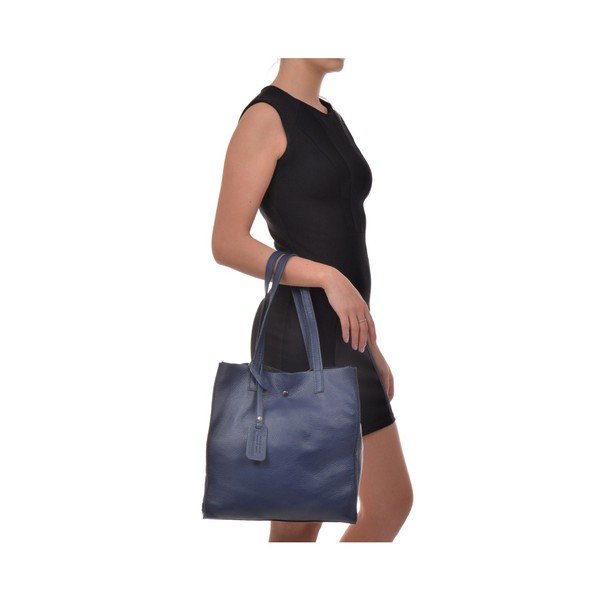 Modro usnje Isabella Rhea Tote Bag-image-4