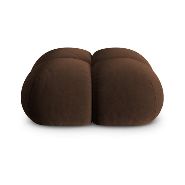 Temno rjav žameten tabure Loretto – Cosmopolitan Design