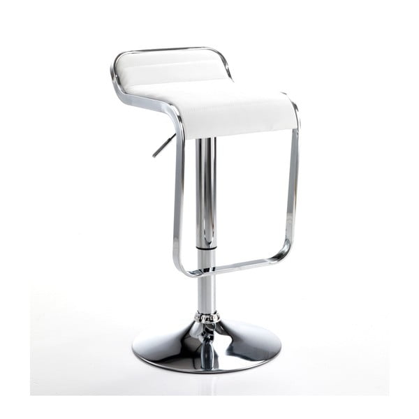 Bel/srebrn barski stol 67 cm Snappy – Tomasucci