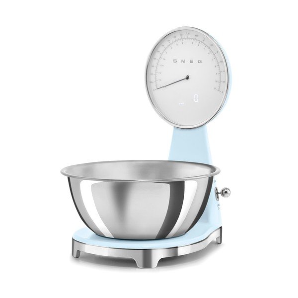 Svetlo modra plastična digitalna kuhinjska tehtnica – SMEG-image-4