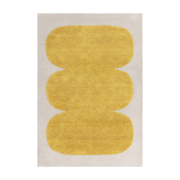 Oker rumena ročno tkana volnena preproga 120x170 cm Canvas – Asiatic Carpets