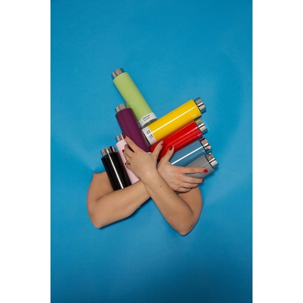 Rumena steklenica za vodo za na pot iz tritana 500 ml Yellow 012 – Pantone-image-2