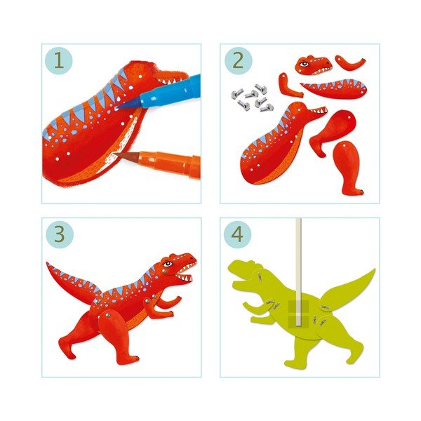 Otroške lutke Djeco Dinosaurs-image-1