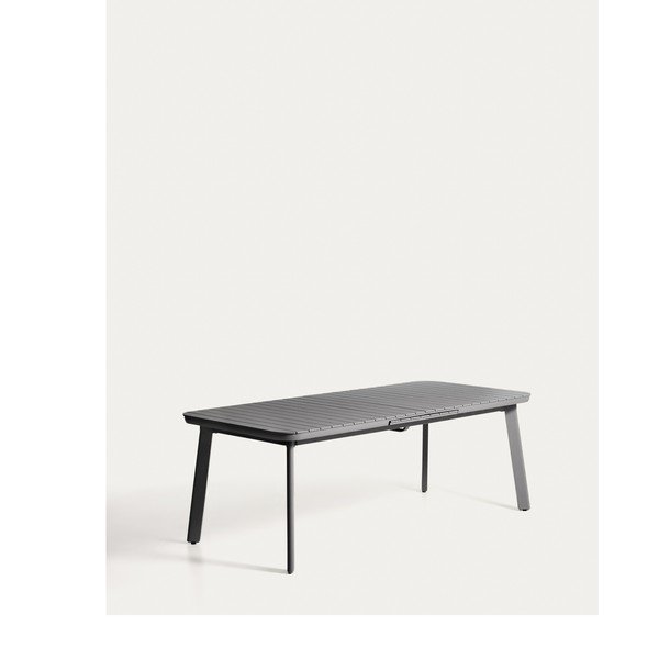 Kovinska vrtna miza 100x220 cm Izola – Kave Home