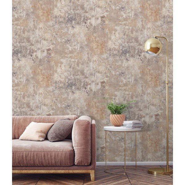 Tapeta iz flisa 10 m x 53 cm Concrete – Vavex-image-1