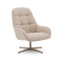 Bež vrtljiv fotelj Jaspe – Kave Home