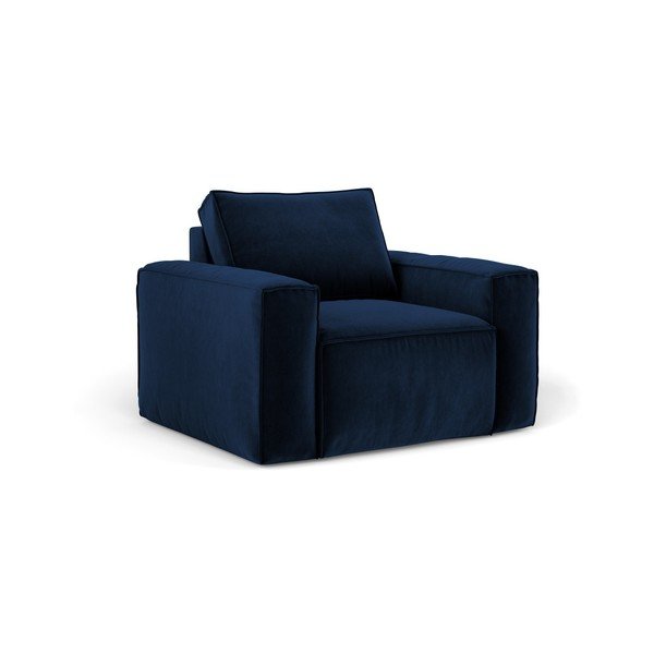 Temno moder fotelj Cosmopolitan Design Florida-image-2
