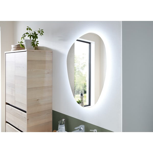 Stensko ogledalo z lučjo 55x72 cm Quickset 393 – Pelipal-image-1