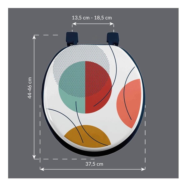 WC deska 37 x 47 Color pop – douceur d'intérieur-image-1